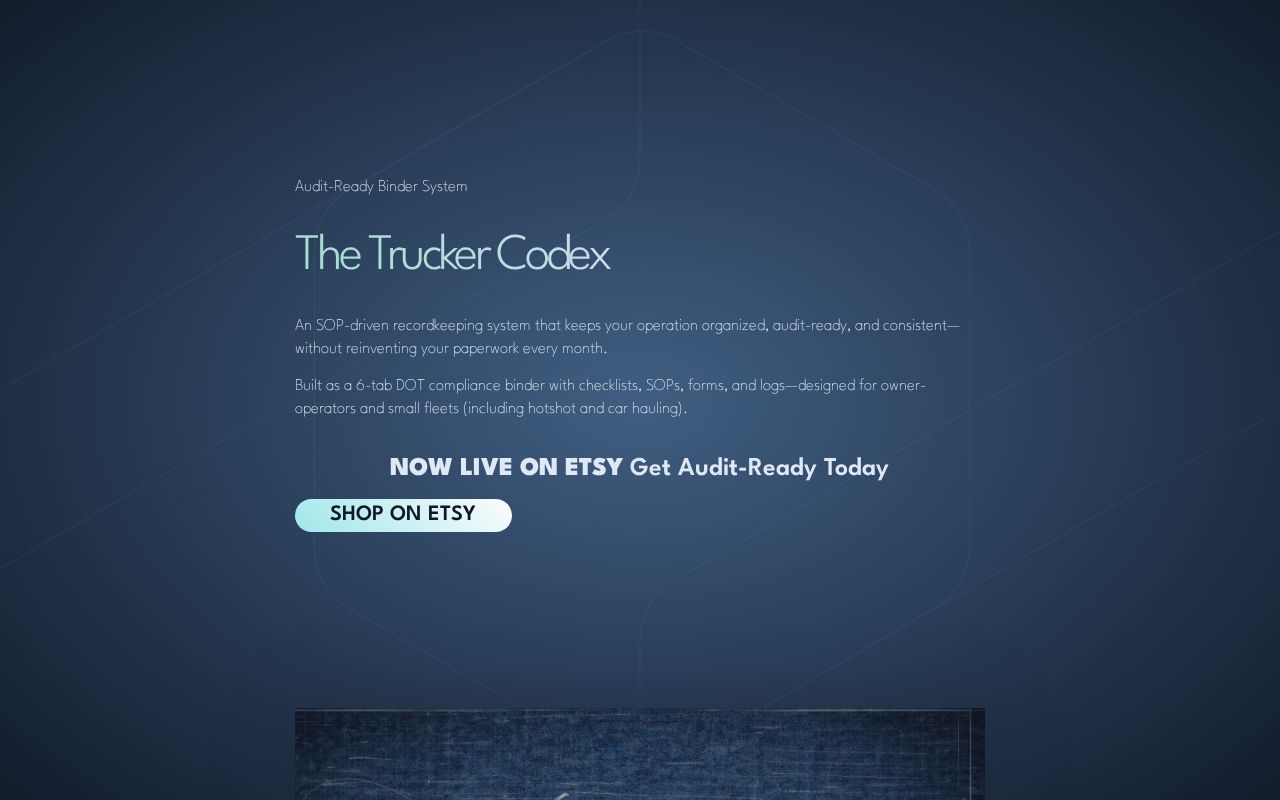 The Trucker Codex